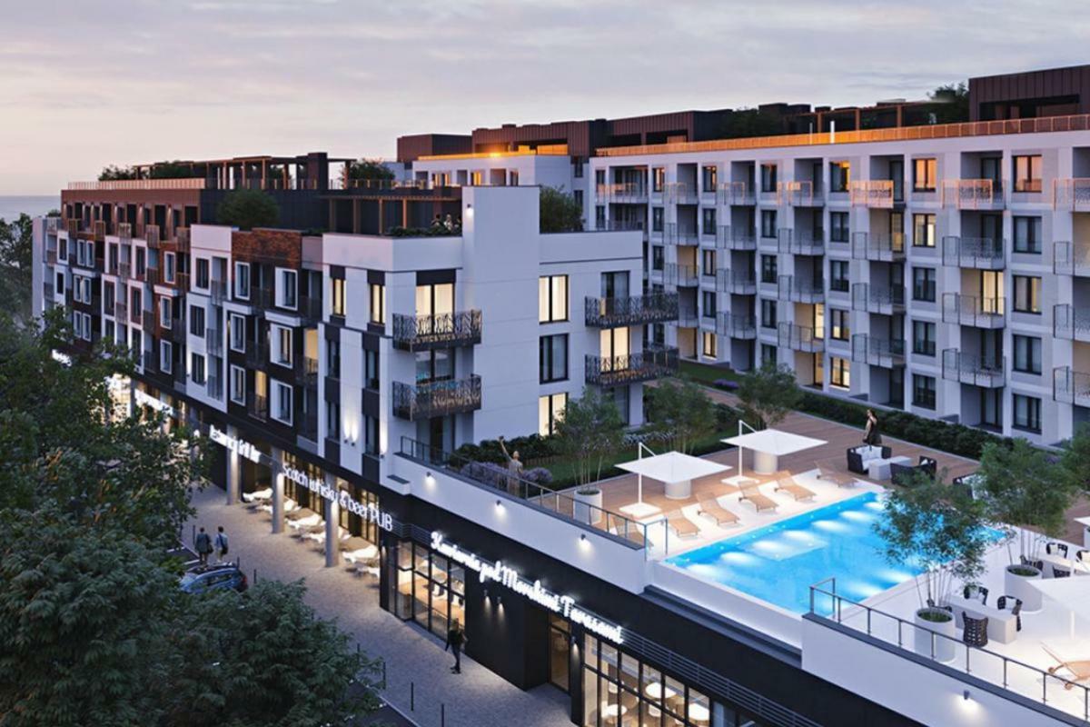 Apartament Z Wellness Nadmorskie Tarasy Колобжег Екстериор снимка